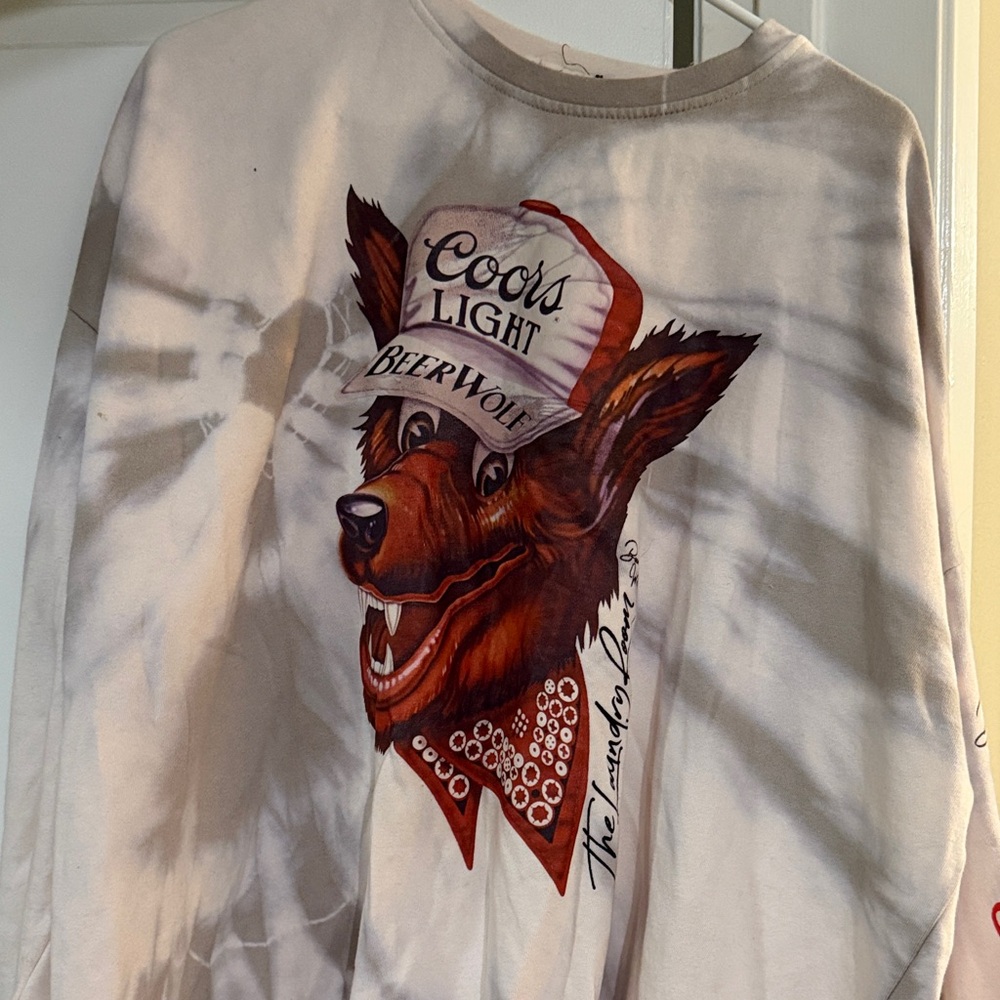 The Laundry Room Cream Graphic Jacket